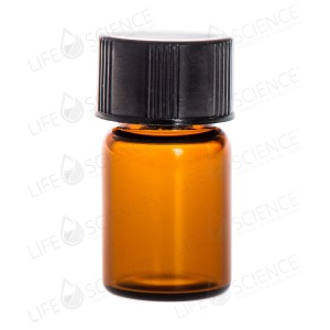 2 ml Amber Glass Bottle with Reducer (12-pack) Unbranded