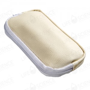 Cream Colored Travel Case