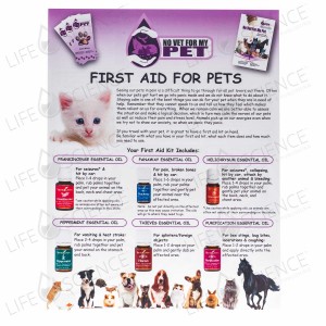 No Vet  First Aid for Pets 50 Sheets