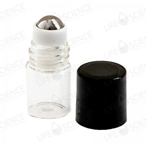 Clear 1 ml Roll On Bottle (6-pack)