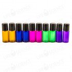 3 ml Glass Bottle Steel Roll-on Variety  (10 Pack)