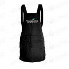 Young Living Apron with Adjustable Buttons - Black