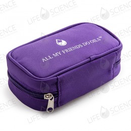 AromaGo™ Travel Zip Pouch 10 Vial 15-ml (Purple)