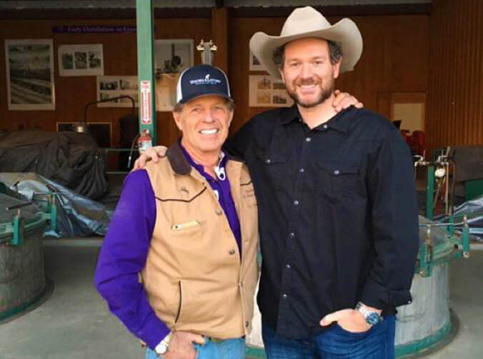 Jared Turner, President & COO of Young Living, LC with Gary Young